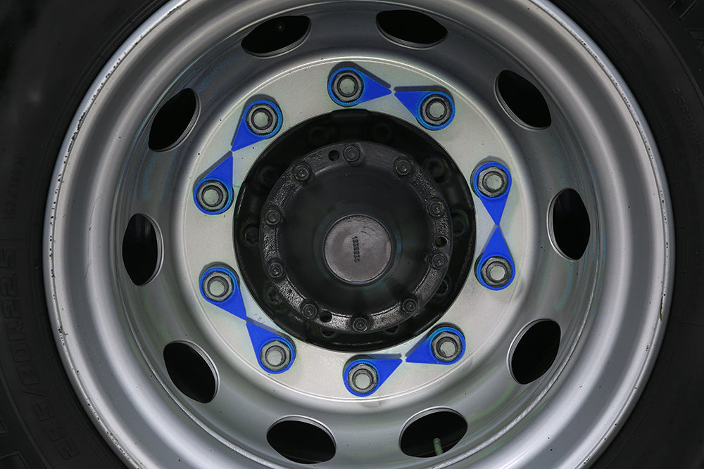 Blue Checkpoint Wheel Nut Indicator (32-33mm)