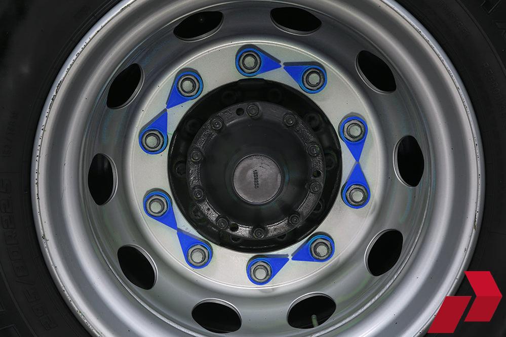 Blue Checkpoint Wheel Nut Indicator (32-33mm)