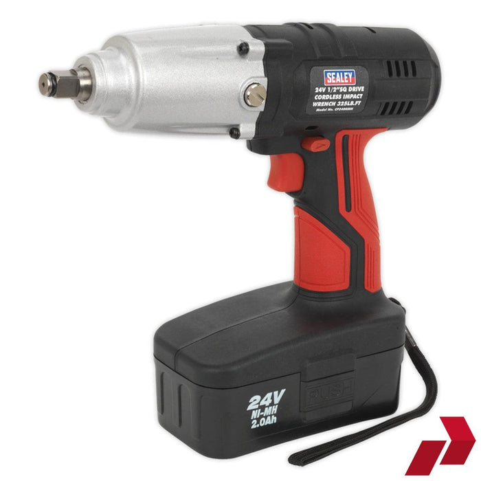 Cordless Impact Wrench 24V 1/2" Square Drive 441Nm