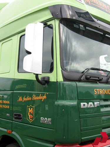 DAF XF Euro 4/5 Stainless Steel Mirror Guard