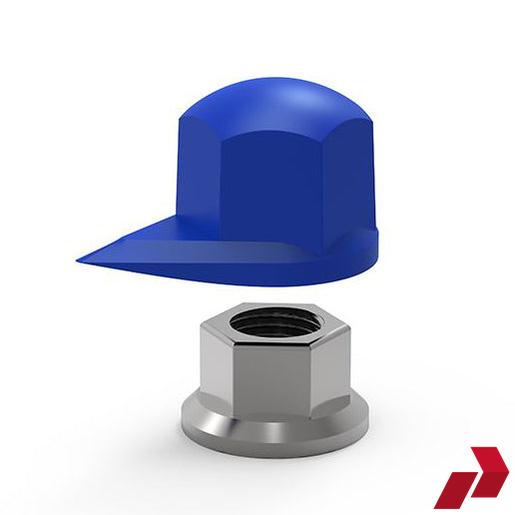 Blue Dustite Wheel Nut Indicator (32-33mm)