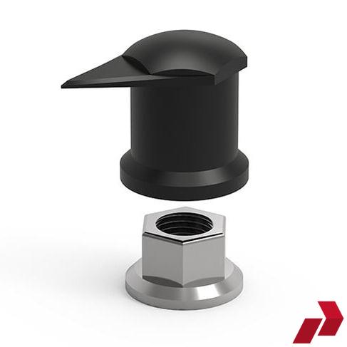Black Long Reach Dustite Wheel Nut Indicator (32-33mm)