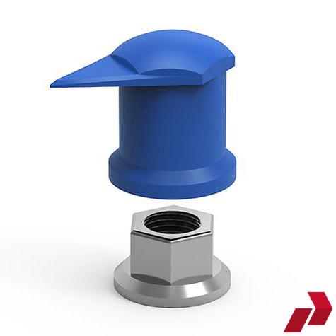 Blue Long Reach Dustite Wheel Nut Indicator (27-33mm)
