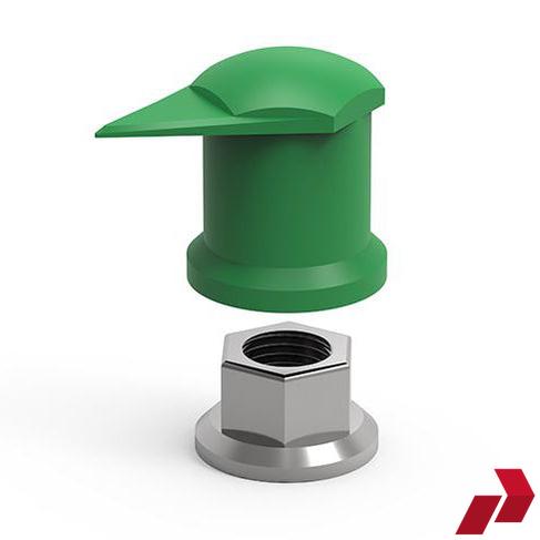 Green Long Reach Dustite Wheel Nut Indicator (32-33mm)