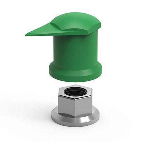Green Long Reach Dustite Wheel Nut Indicator (32-33mm)
