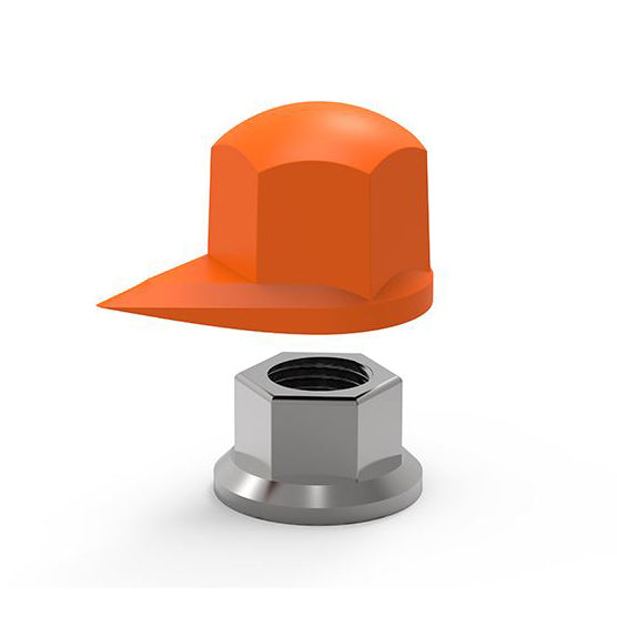 Orange Dustite Wheel Nut Indicator (32mm)