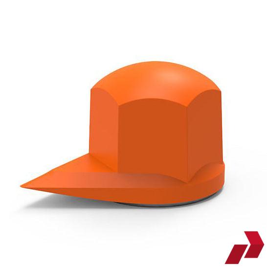 Orange Dustite Wheel Nut Indicator (32mm)