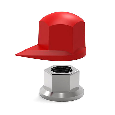 Red Dustite Wheel Nut Indicator (30-33mm)