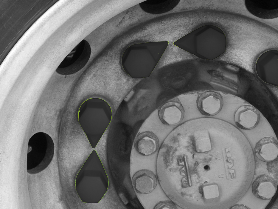 Black Dustite Wheel Nut Indicator (32-33mm)