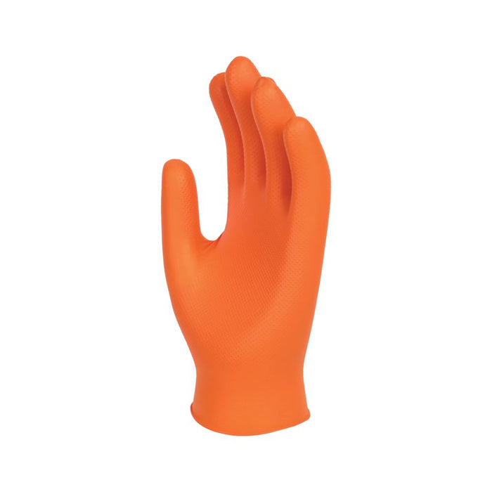 Polyco Finite Orange Heavy Duty Nitrile Gloves (10.5g)