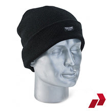 Thinsulate Microfibre Beenie Hat - Black