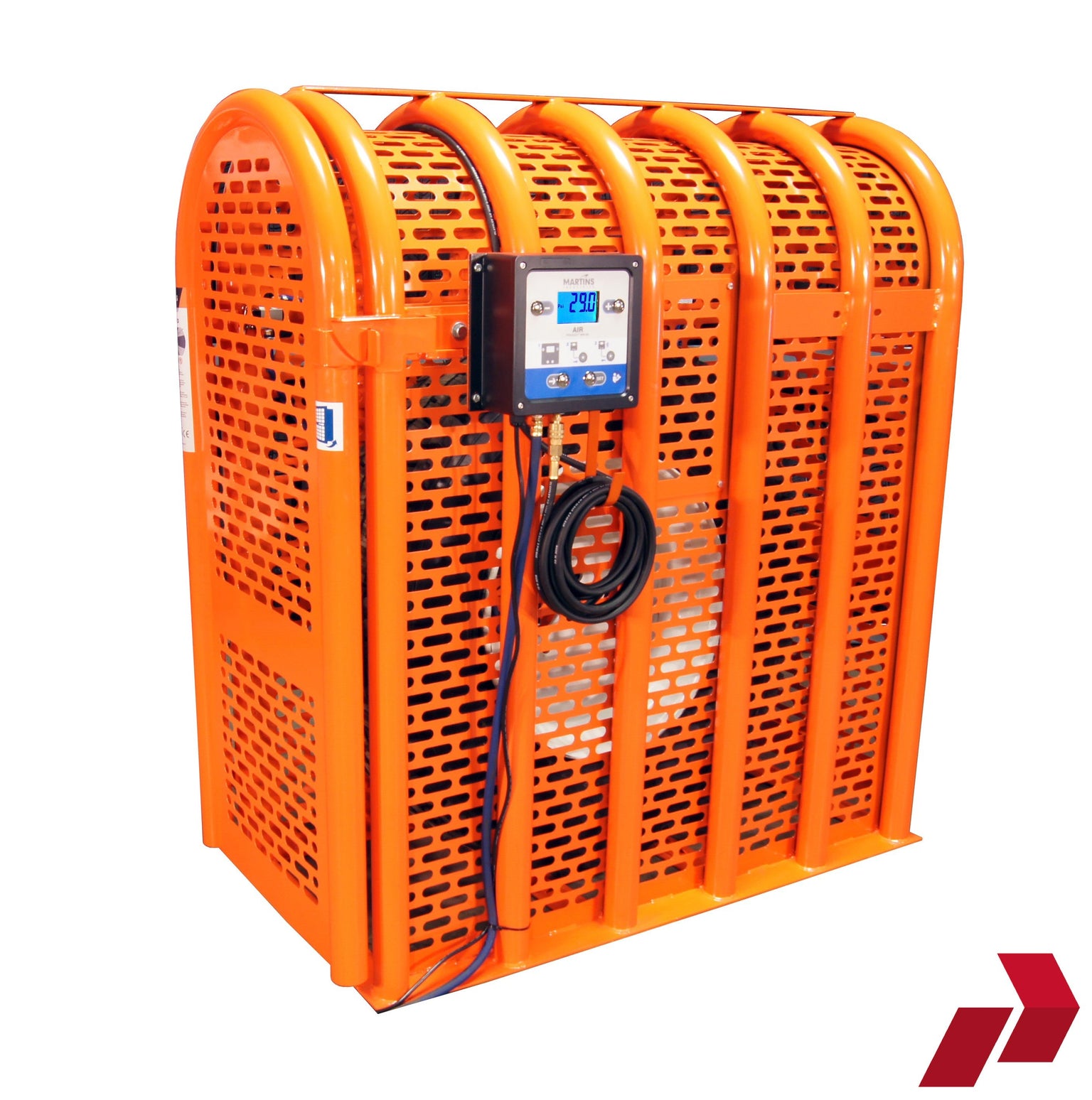 Tyre Inflation Safety Cages | Bus & Truck Wheel Safety — Parma Group