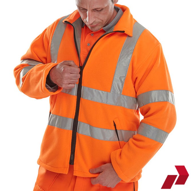 Hi-Vis Fleece - Orange