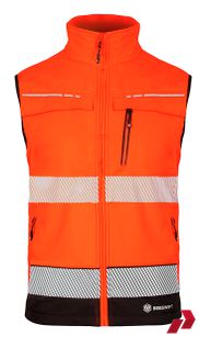 Hi-Vis Gilet Bodywarmer