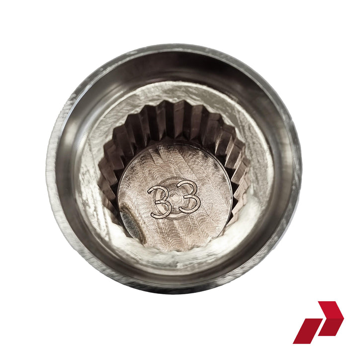 ChromeSafe Indicating Nut Caps (32mm/33mm)