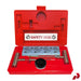 Safety Seal Deluxe Truck Kit open, showing repair strips, insertion tool, probe and lube