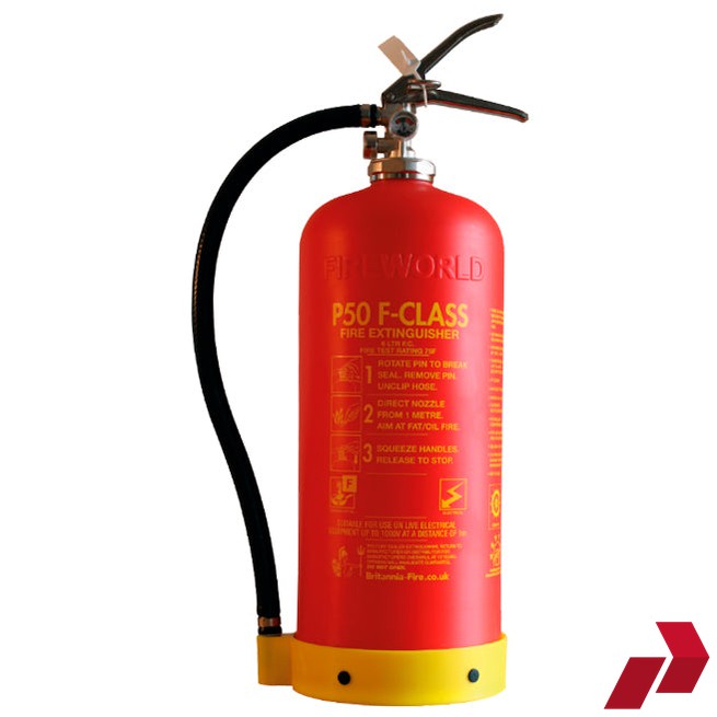 P50 6 Litre F Class Fire Extinguisher