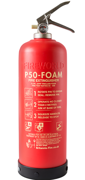 P50 2 Litre AFFF Foam Extinguisher