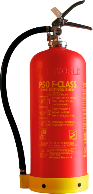 P50 6 Litre F Class Fire Extinguisher
