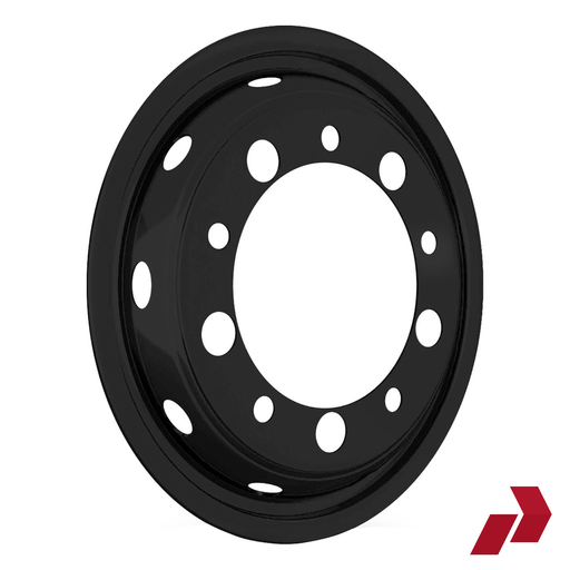 Black 22.5" Black Front Axle Liners (Pair)