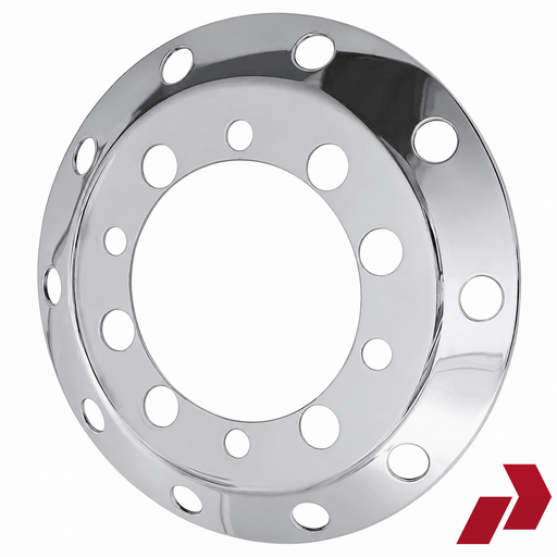 PAR-629B 22 5 Stainless Steel Front Axle Liner (Pair)