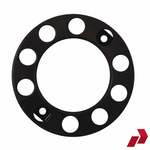 PAR-632 Black 10 Stud Nut Rings