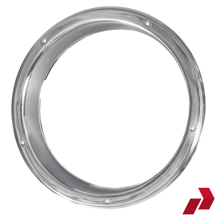 17.5" Stainless Steel Rear Trim Ring (Pair)