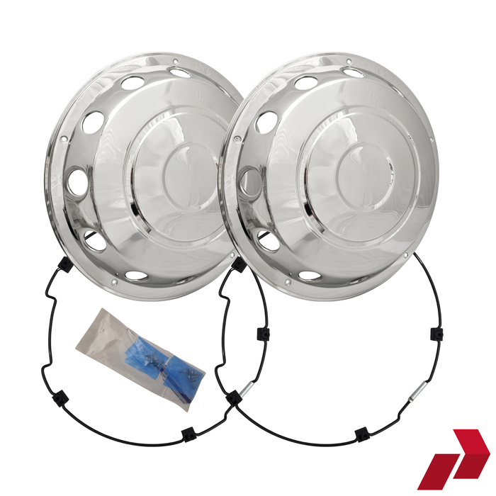 22.5" Scandinavian Style Wheel Trims (Fronts) (Pair)