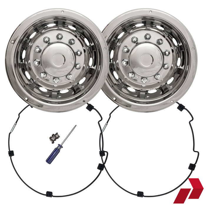 22.5" Super Deluxe Style Trims (Rears) (Pair)
