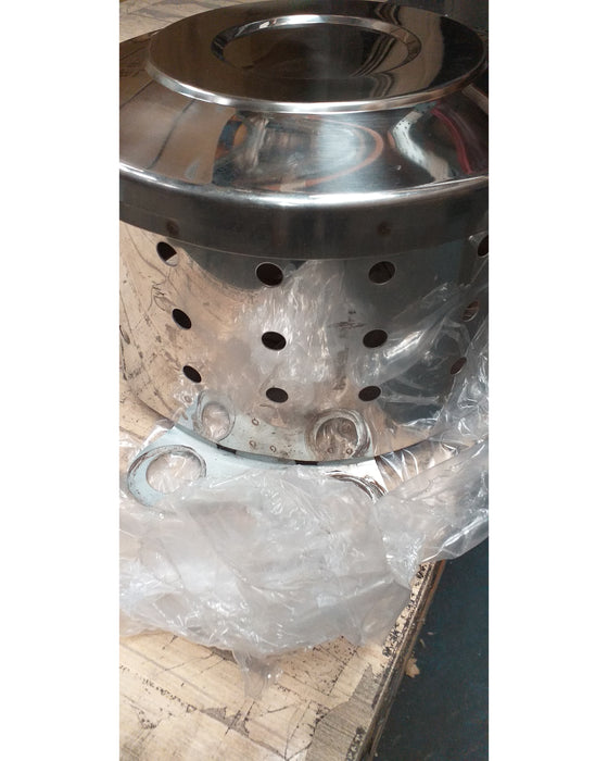 DAMAGED Stainless Steel Hub Cover