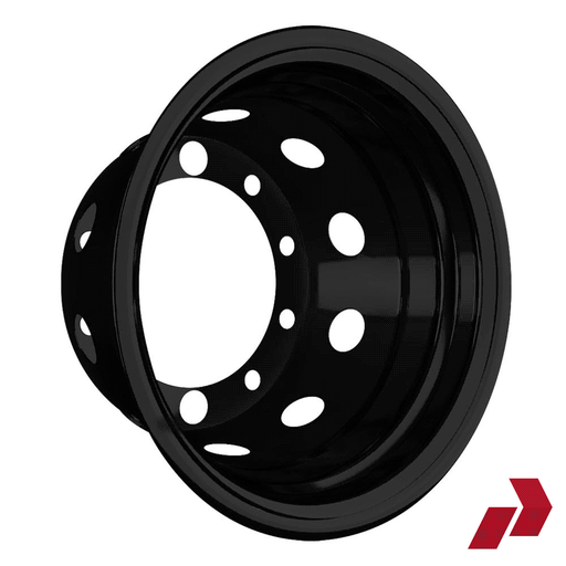 PAR-773B Black 22.5 Rear Wheel Liners