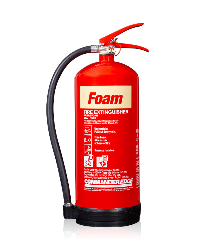 6 Litre Foam Fire Extinguisher