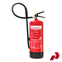 6 Litre Lithium Battery Fire Extinguisher