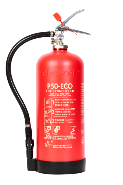 P50 6 Litre PFAS Free Foam Extinguisher