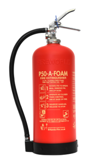 P50 6 Litre Fluoro-Free Foam Fire Extinguisher