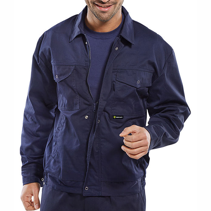 Super Click Jacket Navy