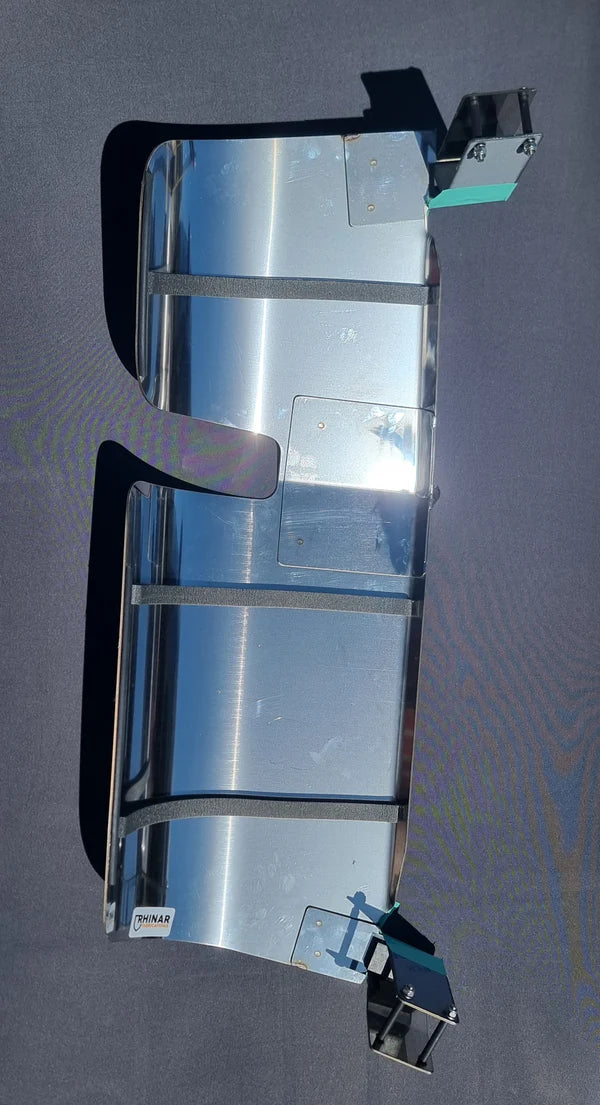Scania New Gen with V8 Stainless Steel Mirror Guard
