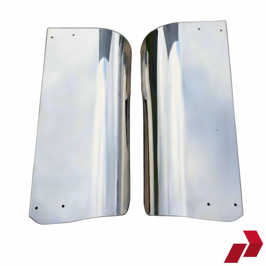 Mercedes Actros/Arocs 2013+ Wide Cab Stainless Steel Mirror Guard