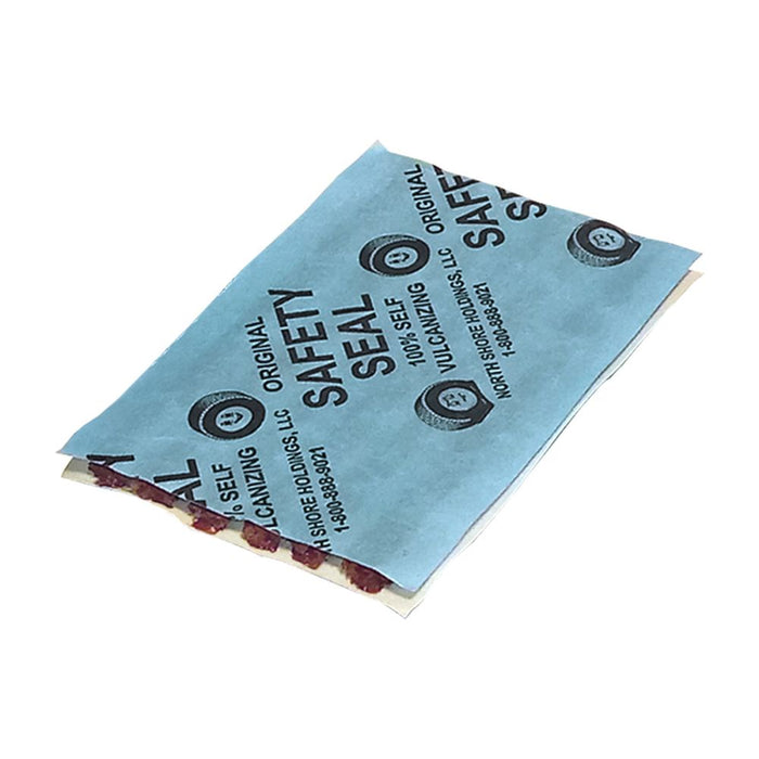 Safety Seal tyre repair strip packet, sealed