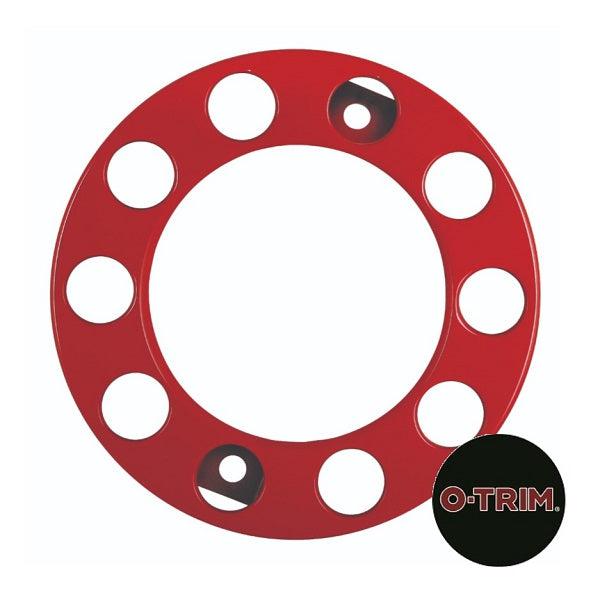 Red 10 Stud Nut Ring (Pair)