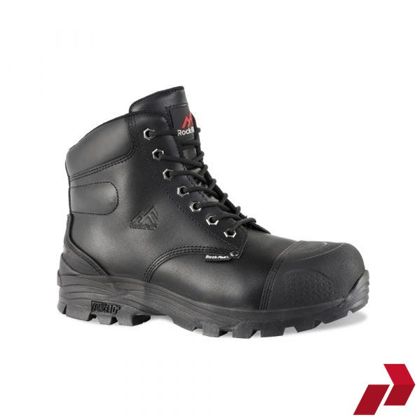 Rockfall Ebonite RF Safety Boot with Force 10 Scuff Cap