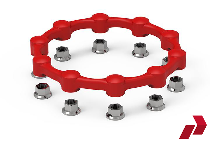 SWR323310335 Red Safewheel 32-33mm (10 Stud) 