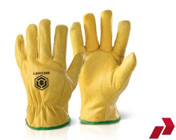 Lined Leather Drivers glove - pair