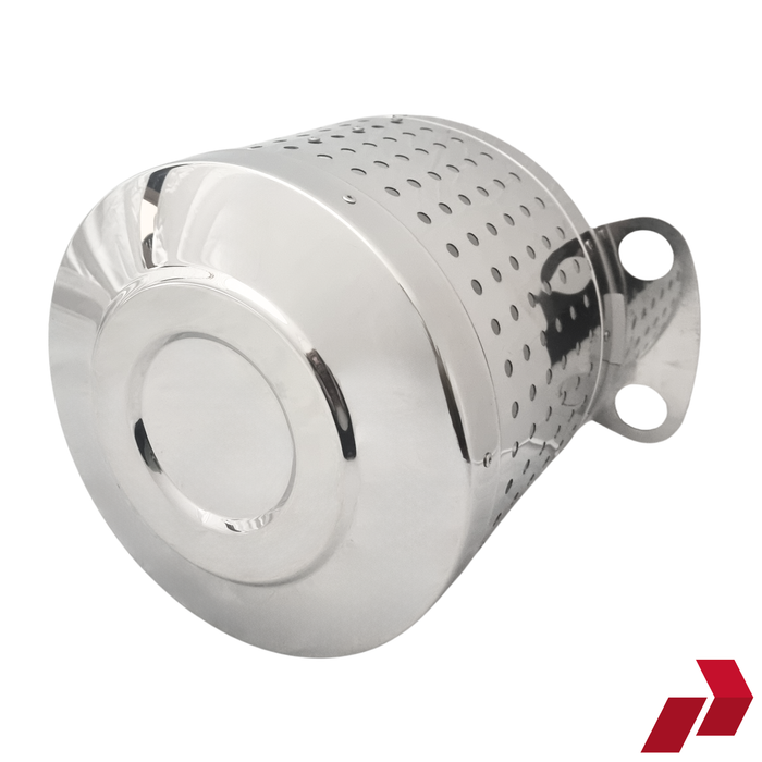 Stainless Steel Hub Covers for Alloy & Steel Wheels. Suitable for commercial vehicles, buses, and coaches.
