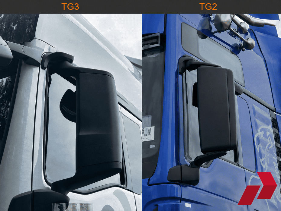 TG3 or TG2 mirror arms