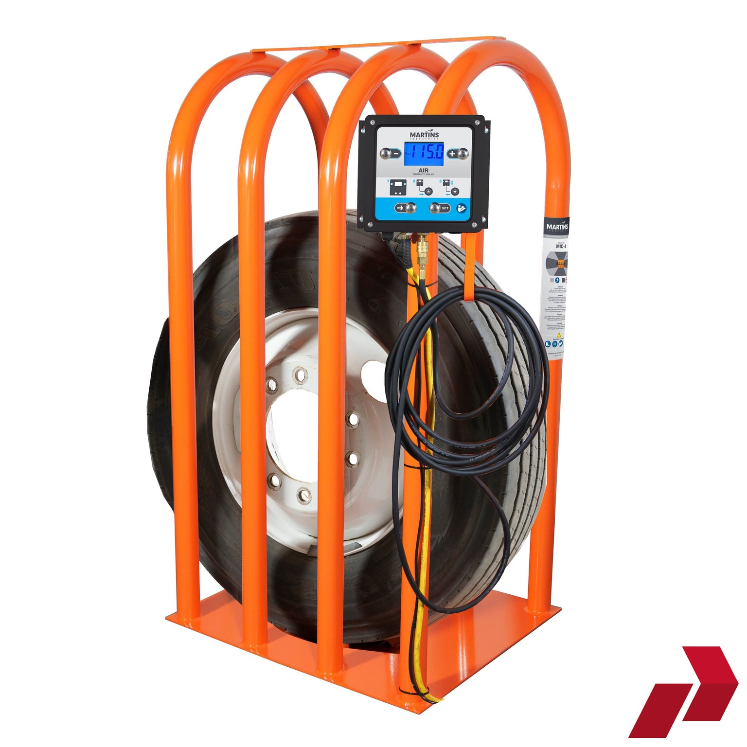 Tyre Inflation Safety Cages | Bus & Truck Wheel Safety — Parma Group