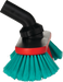 Vikan Brush Head, Adjustable Angle Waterfed Soft/Split 250mm