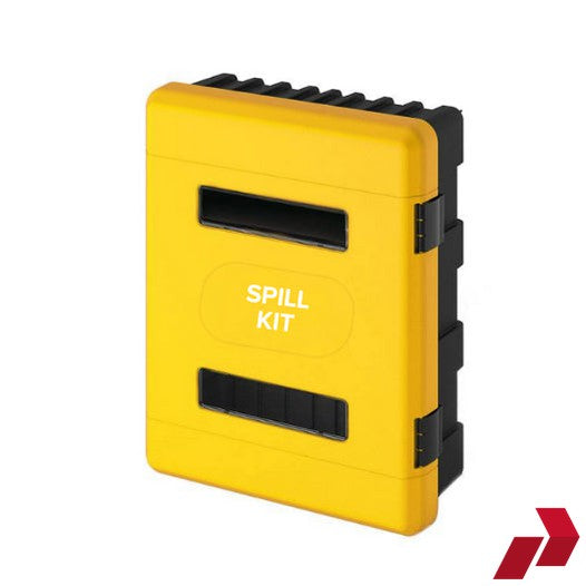 Yellow Fire Extinguisher Double Cabinet