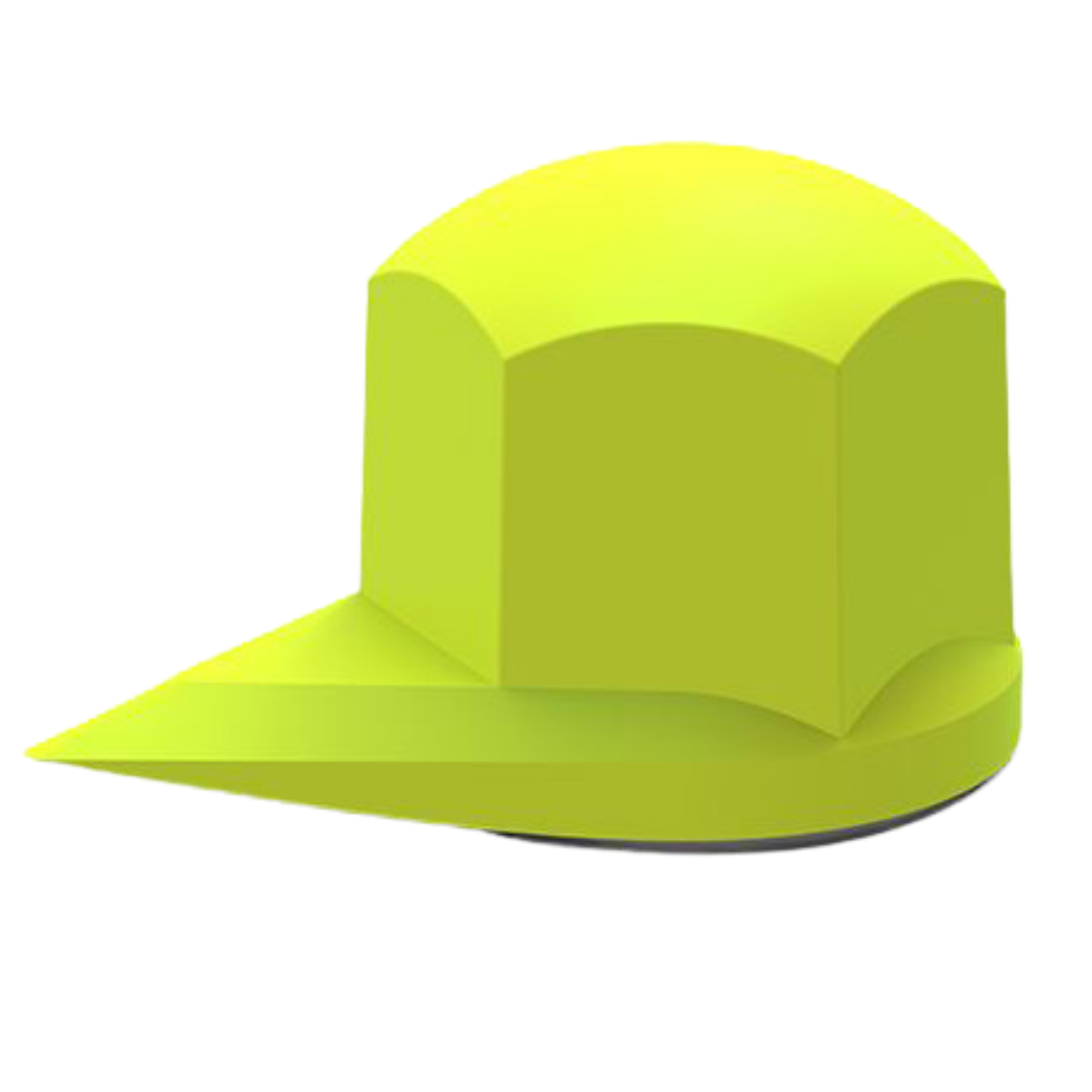 Dustite wheel nut indicator cap, yellow short-reach safety cap for HGV wheel nut protection and movement detection.