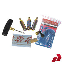Tubeless Tyre Puncture Repair Kit for Motorcycles (External Repair)